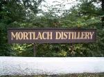Mortlach distillery - the sign