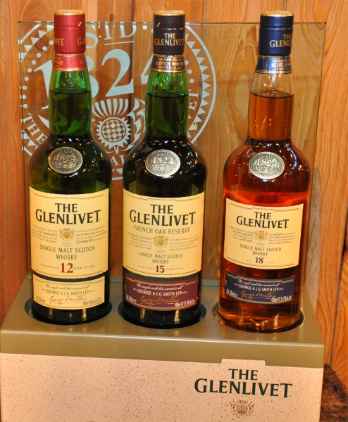 The glenlivet bottlings