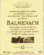 Balmenach - Scotch Whisky
