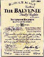 Balvenie Founders Reserve label.