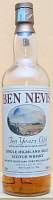 Ben Nevis 10 years old vintage 1986 bottle
