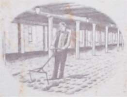 Benriach 10 years old Pure Scotch Highland malt whisky - Photo on the back of the bottle