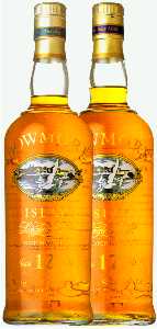 Bowmore 12 and 17 years old.