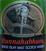 Bunnahabhain 12 years old - the label