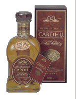 Cardhu whisky bottle