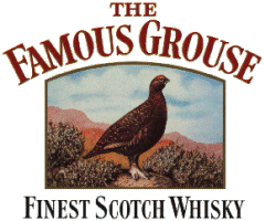 The Famous Grouse Whiskey Logo.