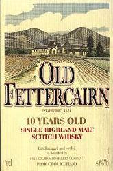 Old Fettercairn 10 yo.