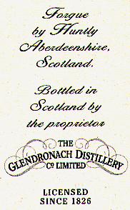 Glendronach whisky (Whisky Logo)