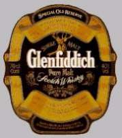 The Glenfiddich label
