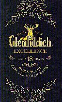 Glenfiddich Excellence 18 Years Old. Front of the Whisky box.