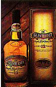 The Glenturret whisky bottle.