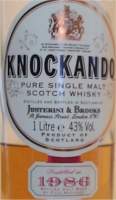Knockando 1986 - Justerini and Brokes