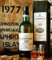 Laphroaig 1977 18 Years old - 43% vol - The bottle.