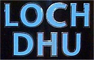 Loch Dhu The Black Whisky - Logo