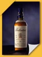 Ballantines 21 years old scotch whisky