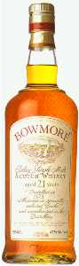Bowmore 21 years old