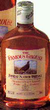 Famouse Grouse Whiskey bottle